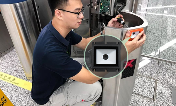 扫纸质和手机二维码扫描模块，可嵌入式安装的，闸机上面使用